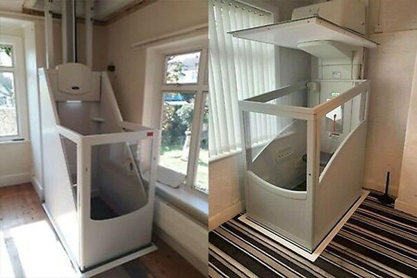 Image3 An image of an accessibility elevator in a home or business