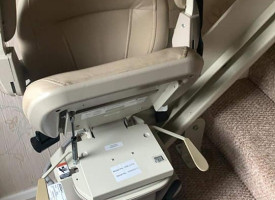 An image of a stair lift