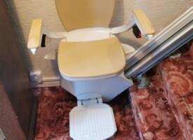 An image of a stair lift