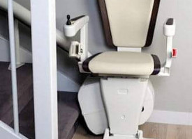 An image of a stair lift
